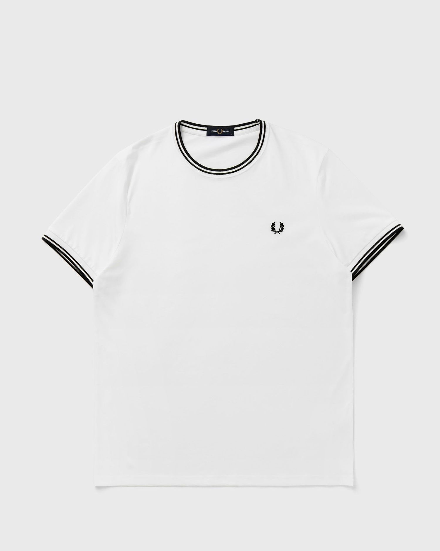 T-shirt Fred Perry Twin Tipped T-Shirt Hvid | M1588V-100, 0