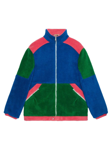 Jakke Gucci The North Face x Fleece Jacket Blå | 673751 XJDUC 4153