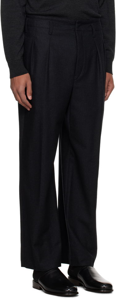 Bukser LEMAIRE Lemaire Pleated Trousers Sort | PA1130 LF1158, 1