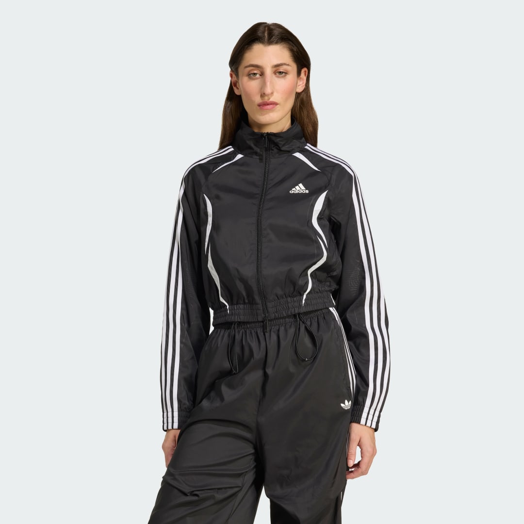 Jakke adidas Performance Adilenium Season 4 Teamgeist Slim Jacket Sort | KE9786, 0