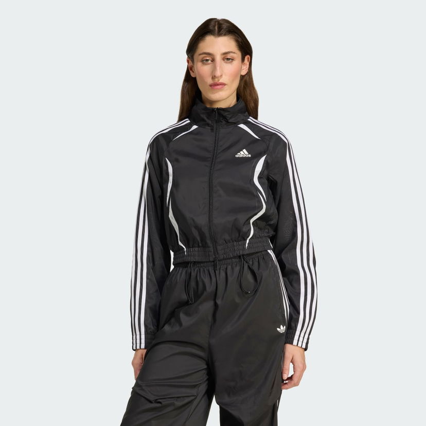 Jakke adidas Performance Adilenium Season 4 Teamgeist Slim Jacket Sort | KE9786