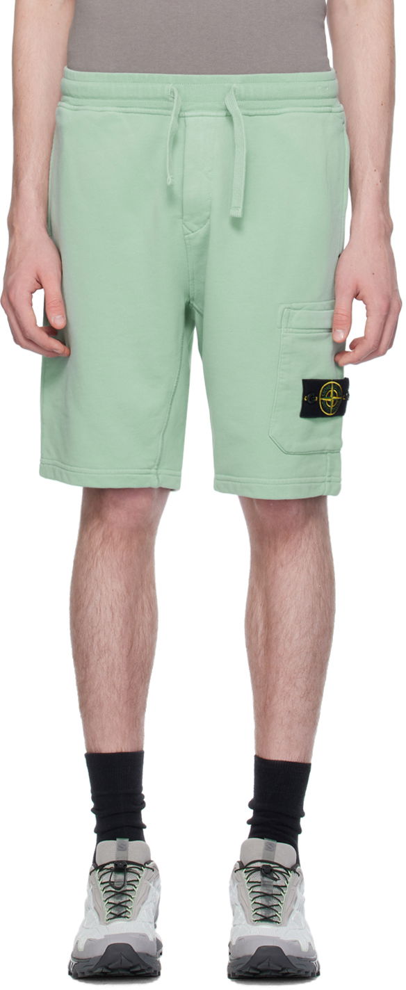 Shorts Stone Island Patch Shorts Grøn | 801564651