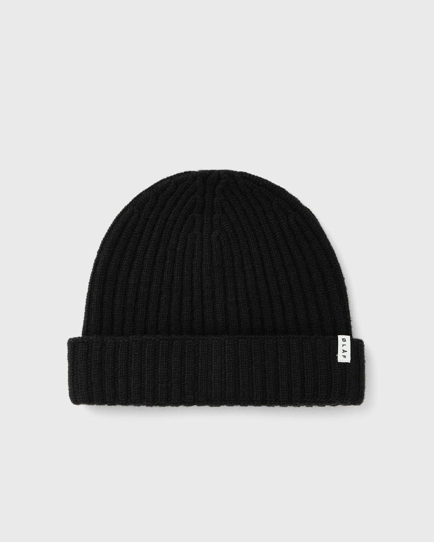 Beanie ØLÅF Wool Beanie Sort | A180826-BLACK, 0