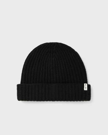 Beanie ØLÅF Wool Beanie Sort | A180826-BLACK, 0