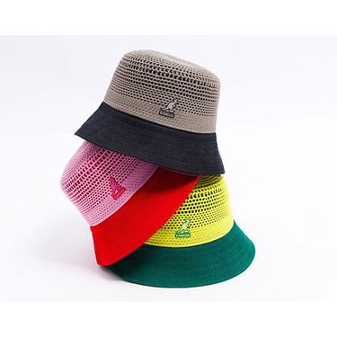 Hat Kangol Kangol Double Mesh Lahinch Bucket Hat Size S Lyserød | K3745-PS664, 6