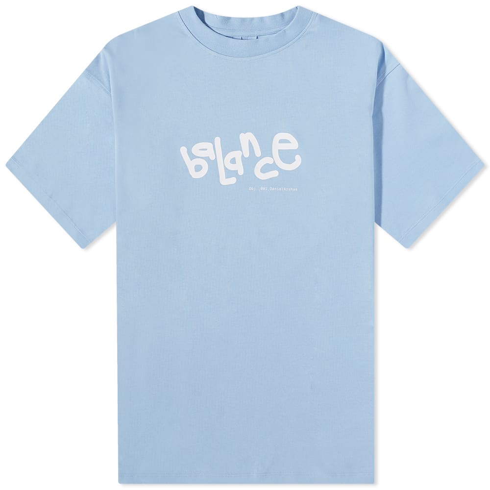 T-shirt Objects IV Life Balance Print Tee Blå | OBJ-001-107-20, 0