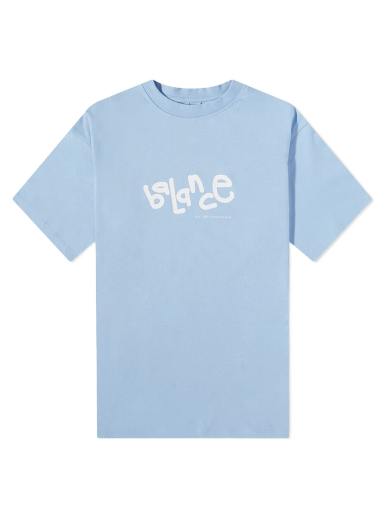 T-shirt Objects IV Life Balance Print Tee Blå | OBJ-001-107-20