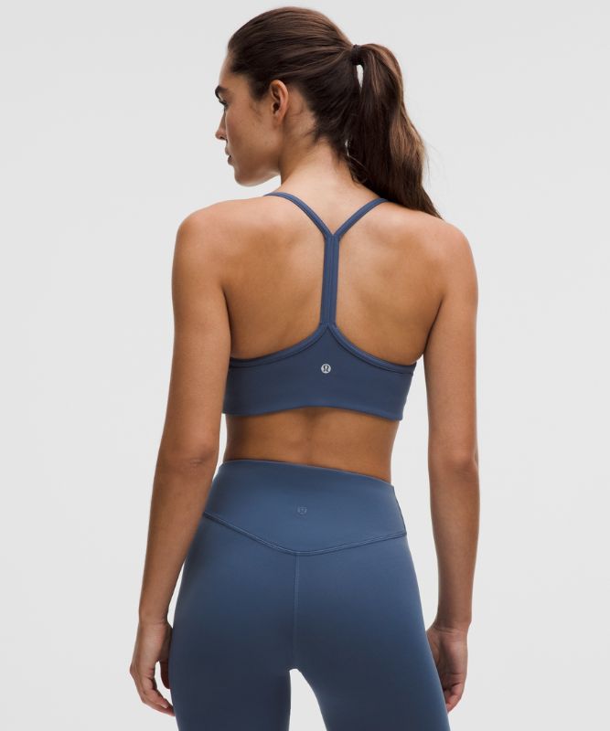Bh lululemon Evolve Flow Y Light-Support Bra C/D Cups, Size L Blå | prod20005495, 1