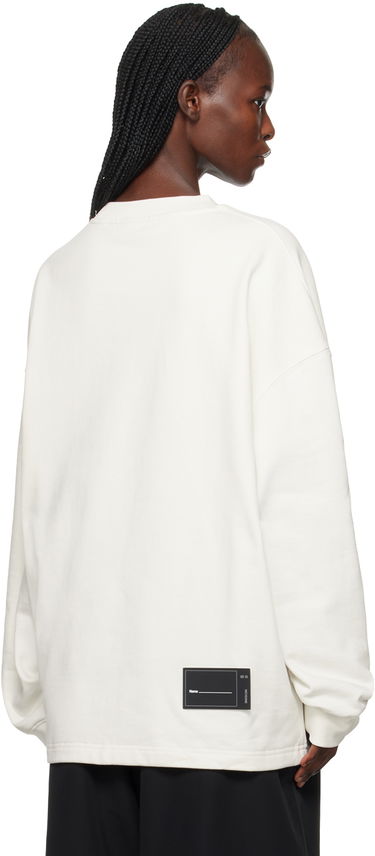 Sweatshirt We11done We11done Printed Sweatshirt Hvid | WD-TP5-19-114-U-WH, 2