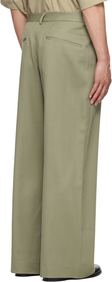 Bukser Entire Studios Entire Studios Wide-Leg Trousers Grøn | ESU-S25-3003-KG, 2