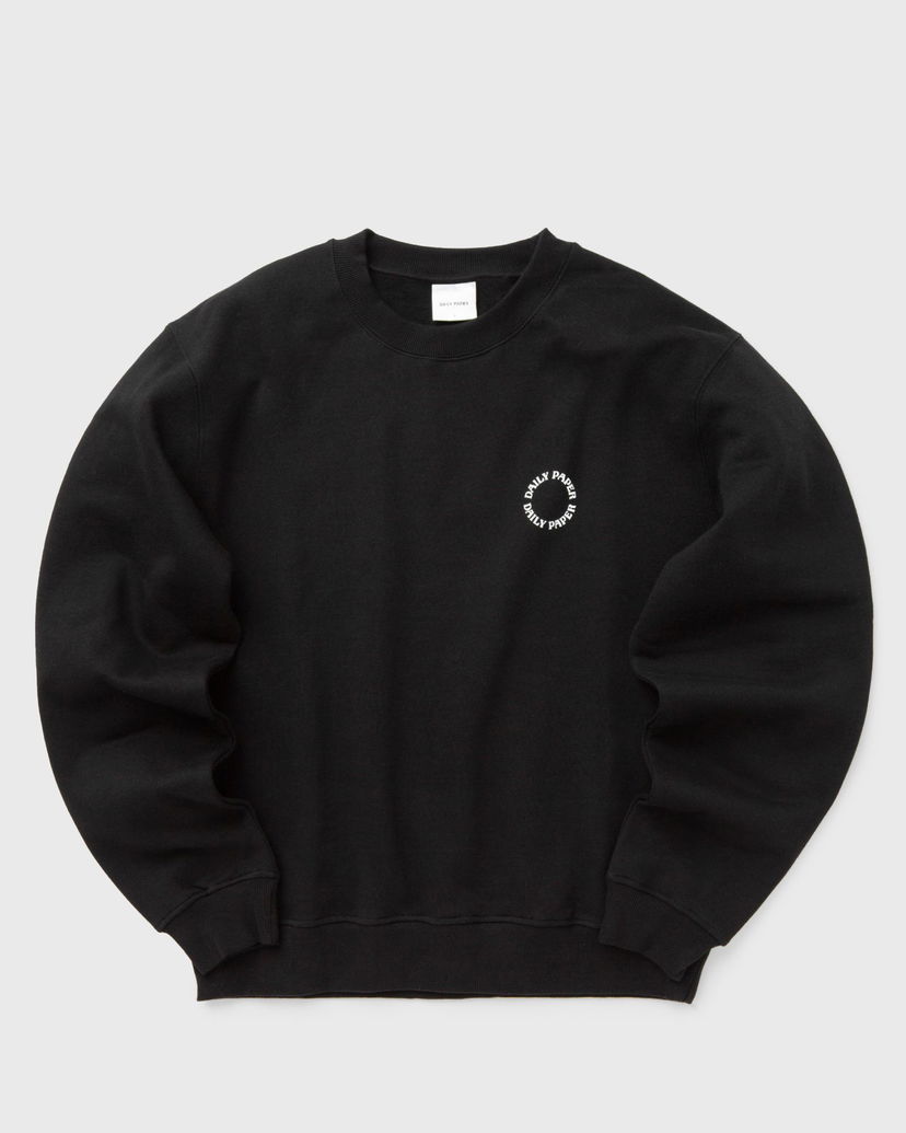 Sweatshirt DAILY PAPER ORBIT SWEATER men Sweatshirts black in size:XXL Sort | 1000144