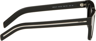 Solbriller Prada Prada Iconic Metal Plaque Sunglasses Sort | 0PR A17S 16K73151 8056262134627, 1