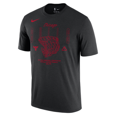 T-shirt Nike NBA Chicago Bulls Courtside Max90 Sort | FJ0363-010, 0