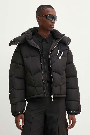 Puffer jakke HELIOT EMIL Oversize Puffer Jacket Sort | HE.M.02.093, 0