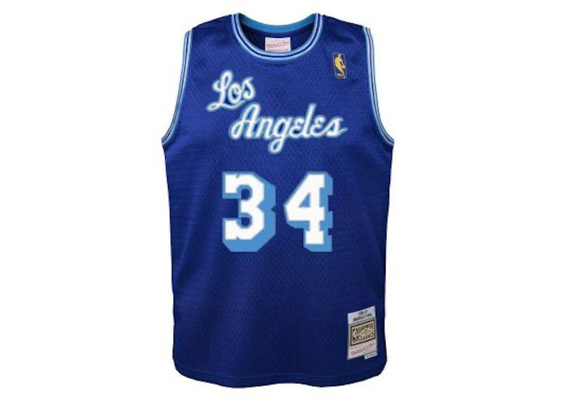 Jersey Mitchell & Ness Mitchell & Ness Los Angeles Lakers Shaquille O'Neal 1996-97 Swingman Jersey Blå | 9N2B7BLT0-LAKSO-Y96