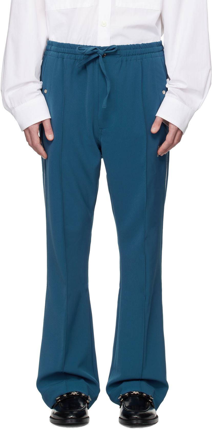 Bukser Needles Piping Cowboy Trousers Blå | PU209