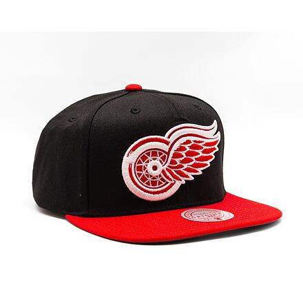 Kasket Mitchell & Ness Detroit Red Wings Two Tone Snapback Hat Rød | HHSS5367-DRWYYPPPBKRD, 0