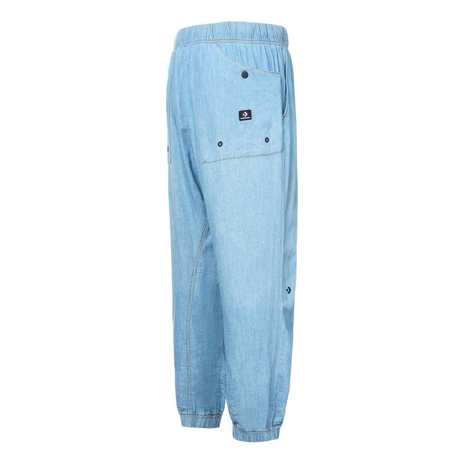 Joggingbukser Converse Woven Chambray Jogger Blå | 10025436-A01, 0