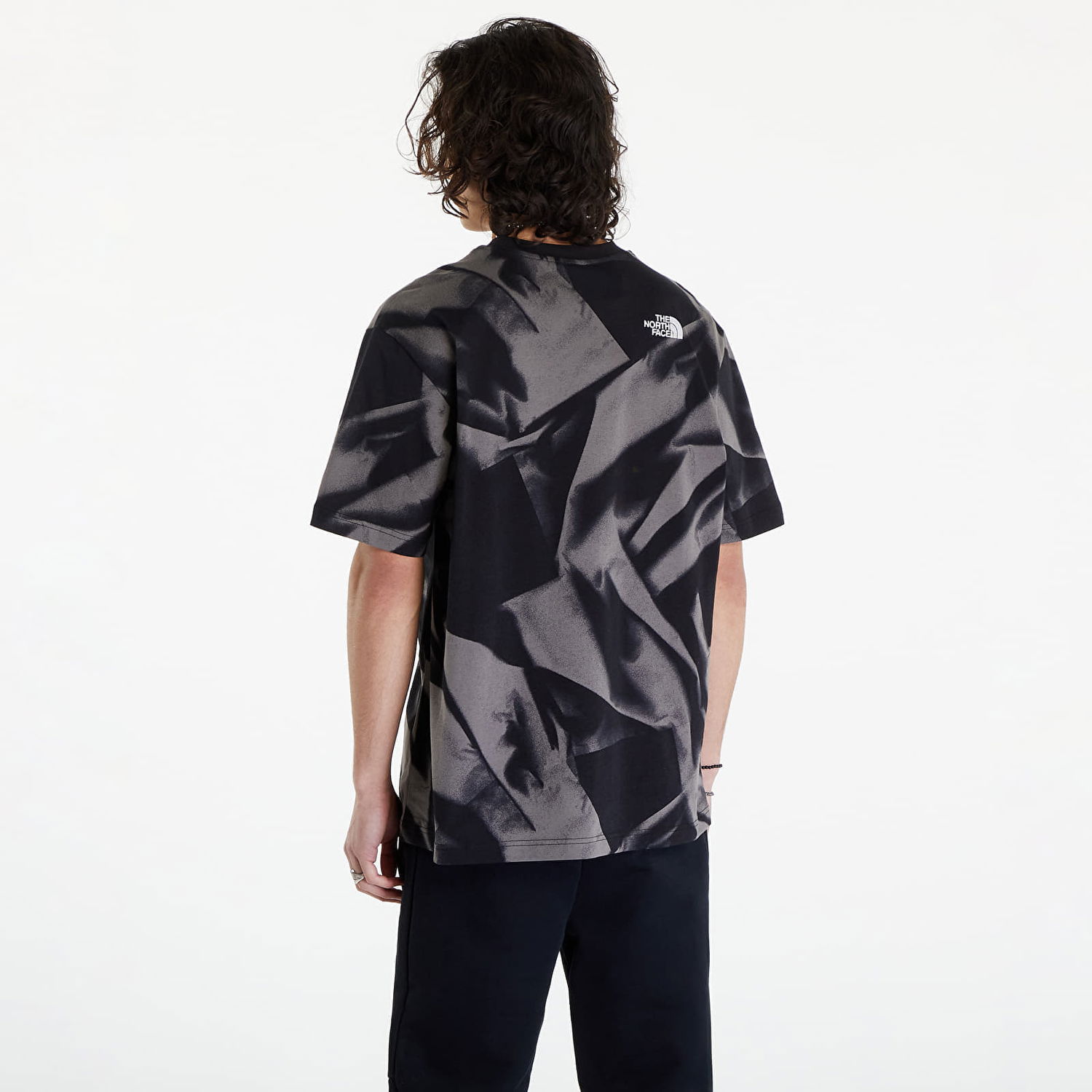 T-shirt The North Face S/S Oversize Simple Dome Print Tee Smoked Pear Sort | NF0A881KSIF1, 1
