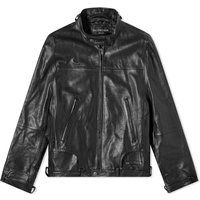 Jakke Balenciaga Runway Leather Jacket Sort | 768749-TMS03-1000, 1