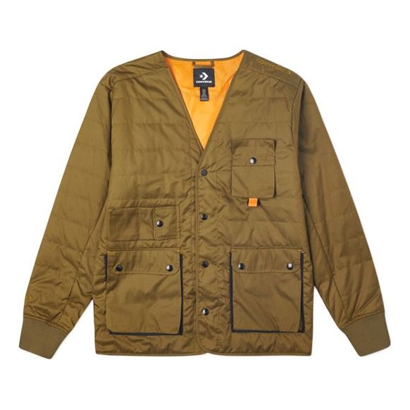 Vest Converse Converse Retro Multiple Pockets Jacket Grøn | 10019990-A02, 0