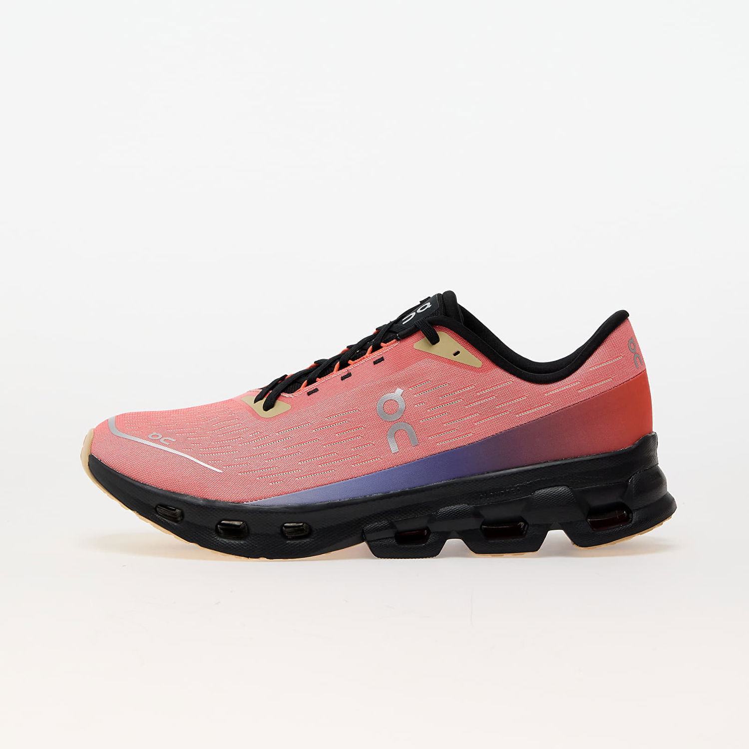 Sneakers og sko On Running Cloudspark Flame/ Black Rød | 3ME10390879, 0