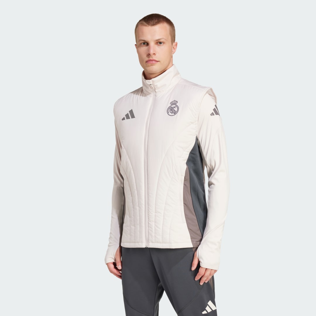 Vest adidas Performance Real Madrid Winterized Hvid | IT5130, 0