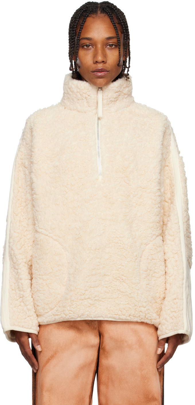 Sweatshirt Acne Studios Paneled Sweatshirt Beige | A90388-, 0