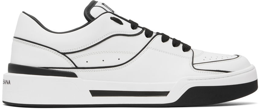 Sneakers og sko Dolce & Gabbana White New Roma Sneakers Hvid | CS2036AY965, 0