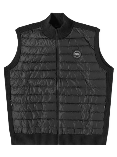 Vest Canada Goose Black Disc Hybridge Knit Sort | 6829MB-61