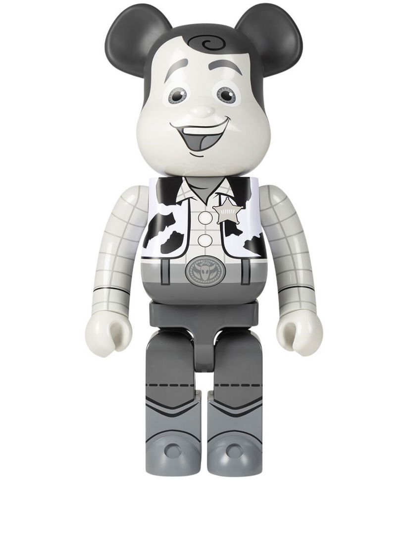 Collectible Medicom Toy Disney Woody BE@RBRICK 1000% figure - Black Grå | MEDI013519774217