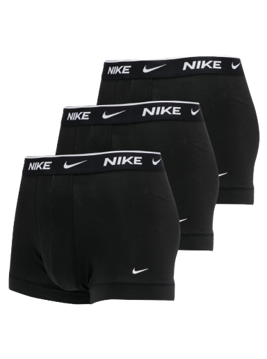 Boksere Nike Trunk 3Pack C/O Sort | 0000KE1008 UB1
