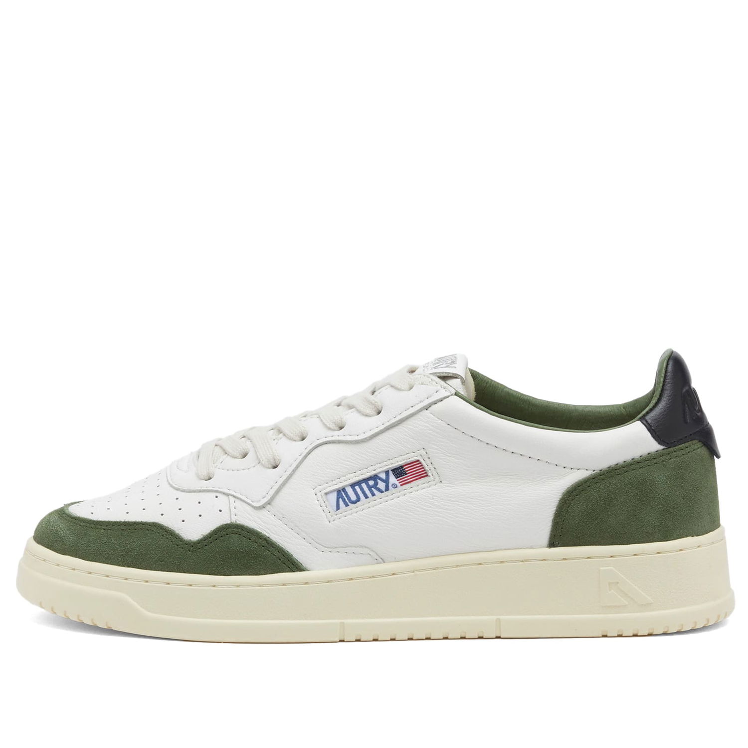 Sneakers og sko Autry Medalist Suede Leather Mix Hvid | AULMGS22, 0