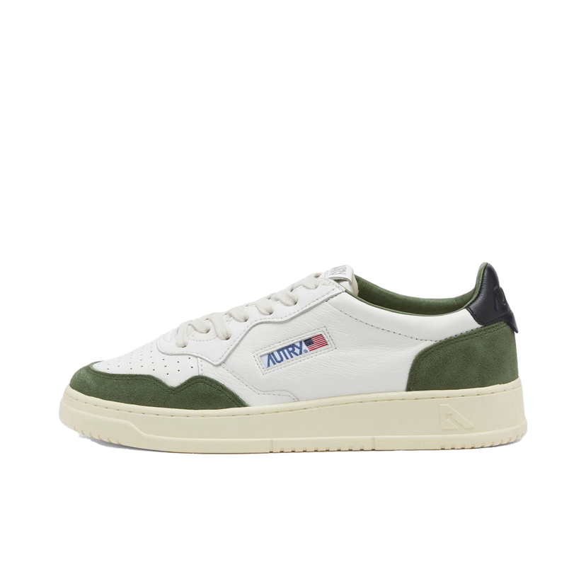 Sneakers og sko Autry Medalist Suede Leather Mix Hvid | AULMGS22