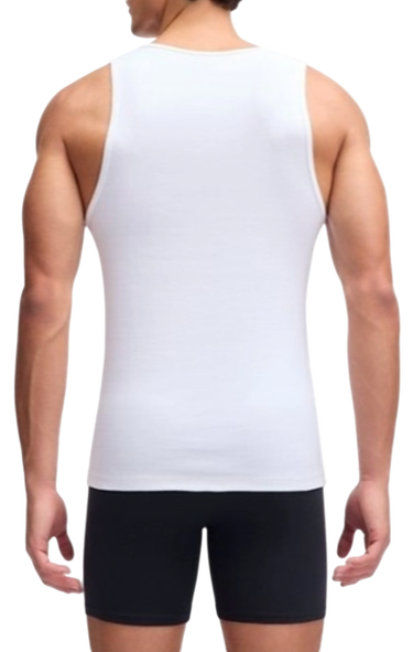 Tanktop Under Armour Under Armour Performance Tank 2 Pack Underwear Shirts Hvid | 6007622-100, 4