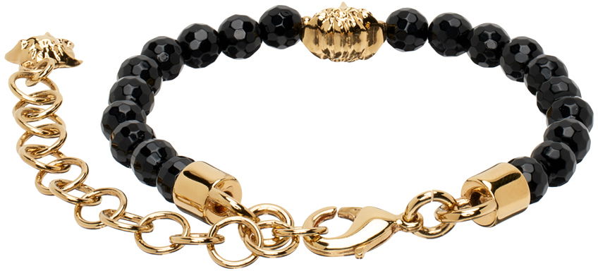 Armbånd Versace Black & Gold Medusa Bracelet Metalisk | 1015273_1A10822, 1