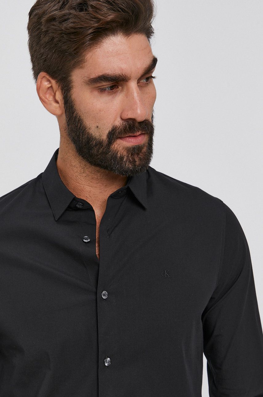 Skjorte CALVIN KLEIN Jeans Shirt Sort | J30J319065.4890, 0