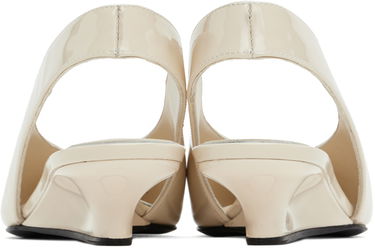 Sneakers og sko TOTEME 'The Wedge-Heel' Slingback Pumps Beige | 244-WAS0165-LE0091, 1