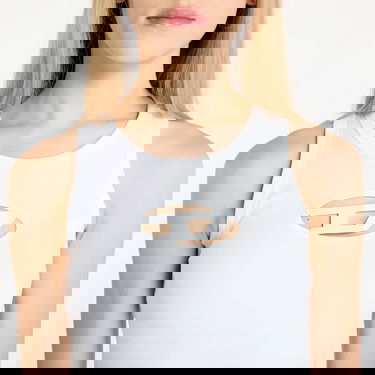 Tanktop Diesel T-Lynys-Od Cutout Tank Top Hvid | A15703_0AFAA 100 White, 2