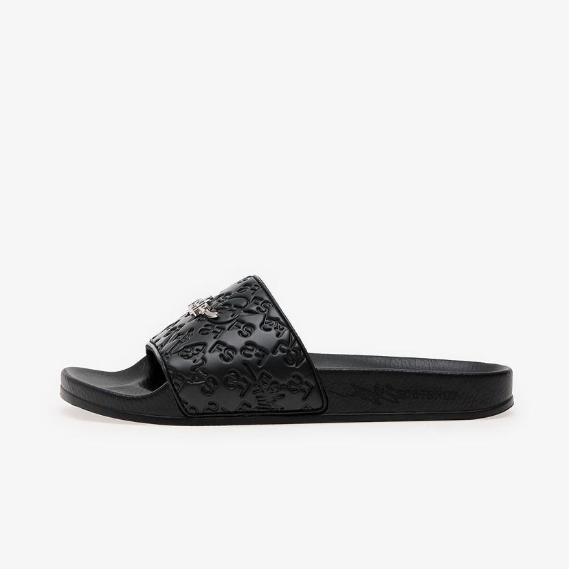 Sneakers og sko Footshop FTSHP Monogram Slides Black Sort | FTSHP_399