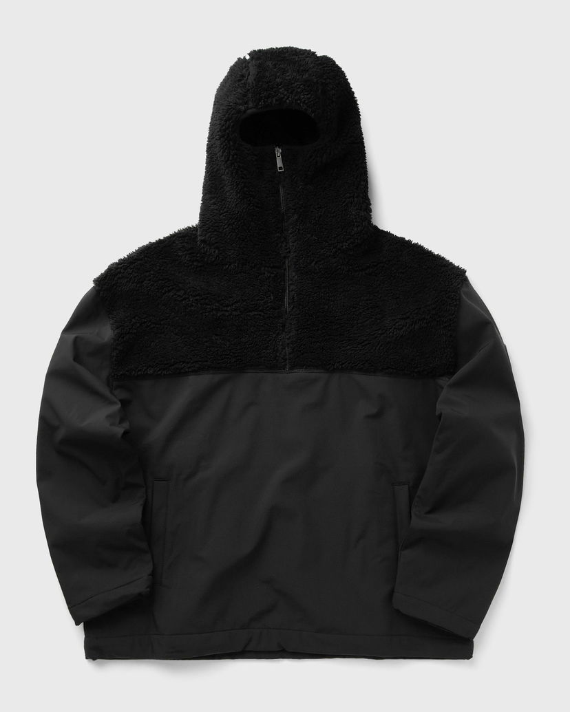 Sweatshirt DAILY PAPER Half-Fleece Hoodie with Zippered Neck Sort | 2423076