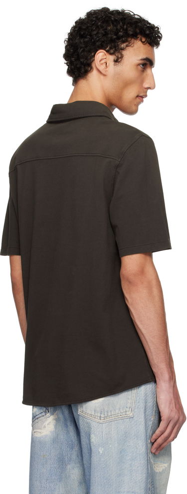 Skjorte OUR LEGACY Our Legacy Analog Short Sleeve Shirt Brun | M2256AD, 2