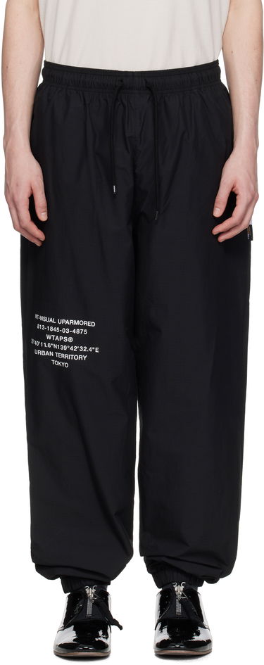 Bukser WTAPS WTAPS SPST2002 Lounge Pants Sort | 251CWDT-PTM04, 0