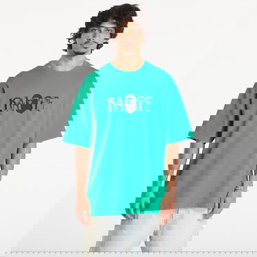 T-shirt BAPE A BATHING APE Screen Print Logo Relaxed Fit Short Sleeve Tee Green Grøn | 001TEK801347M GRN, 0