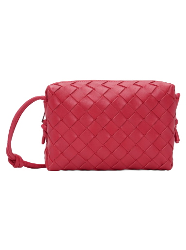 Taljetaske Bottega Veneta Mini Loop Camera Bag Lyserød | 680254 V1G11
