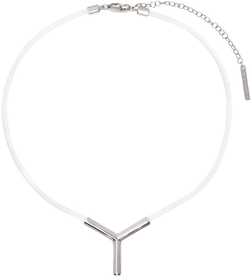 Halskæde Y/PROJECT Transparent 'Y' Necklace Metalisk | 640NE004