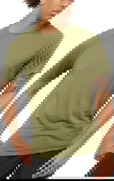 T-shirt Salomon Cross Run Tee Grøn | lc2138700, 0