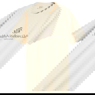 T-shirt Sporty & Rich Sporty & Rich H&W Crest T-Shirt Beige | TO043606241CR01, 1