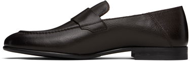Sneakers og sko BOSS Tumbled Leather Penny Loafers Sort | 50548074, 3