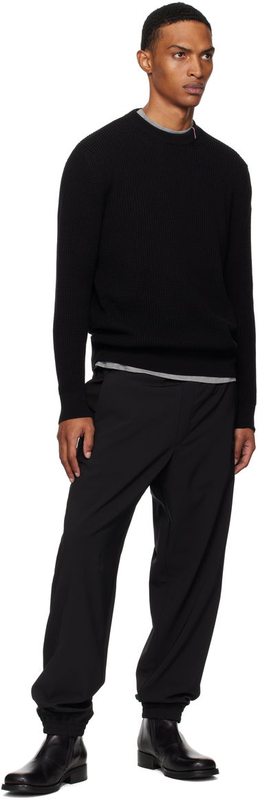 Sweater Moncler Moncler Crew Neck Sweater Sort | K20919C00011M1367, 4